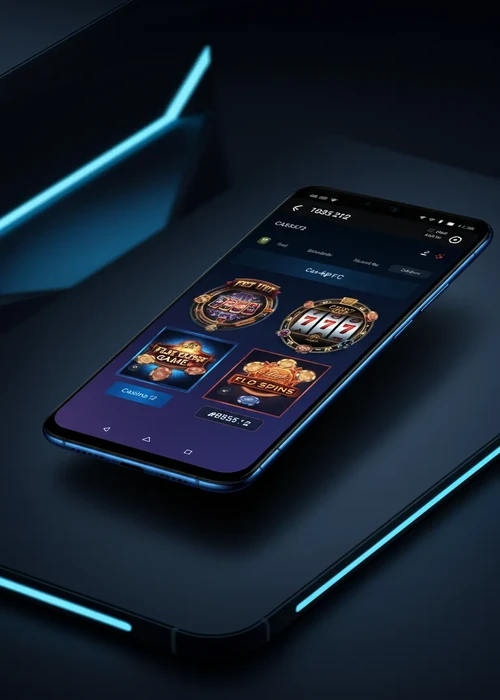 Galaxy Spins Casino homepage with cosmic purple theme and space slots